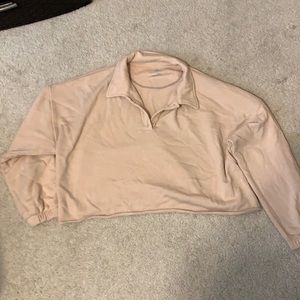 Cropped aerie sweatshirt
